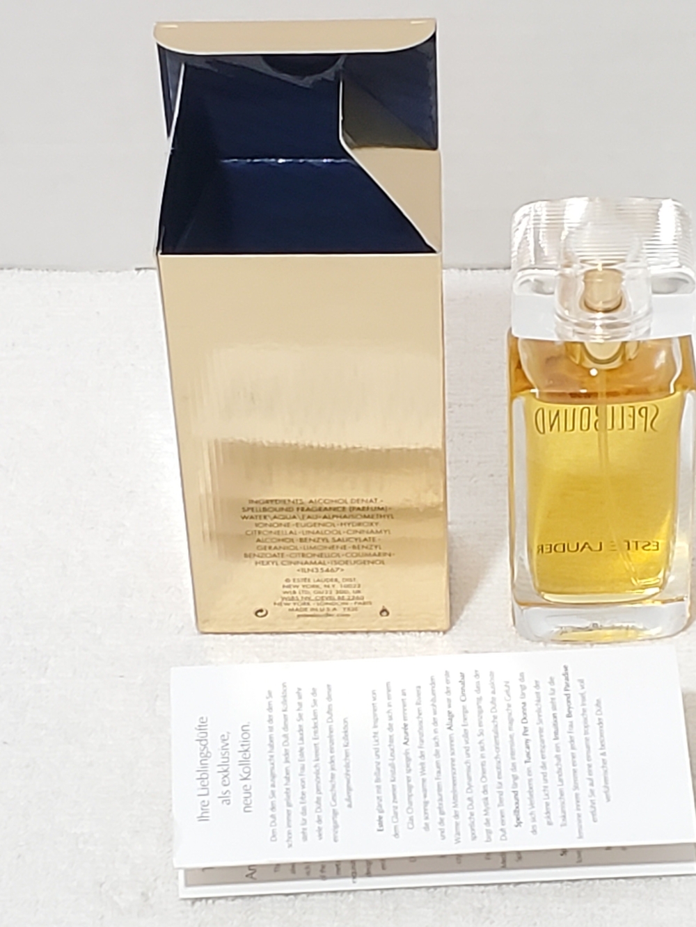 Estee Lauder Spellbound Eau de Parfum EDP Spray 1.7 oz 50ml Classic Gold Box NIB - Picture 7 of 10